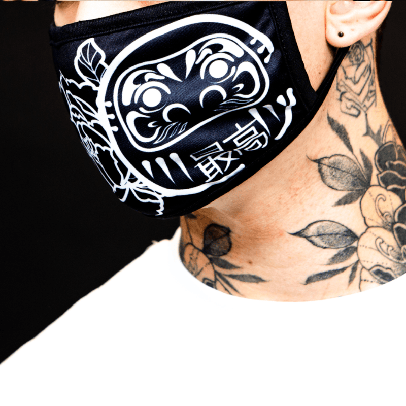 DUALITY : Daruma Face Mask - Saikou Apparel