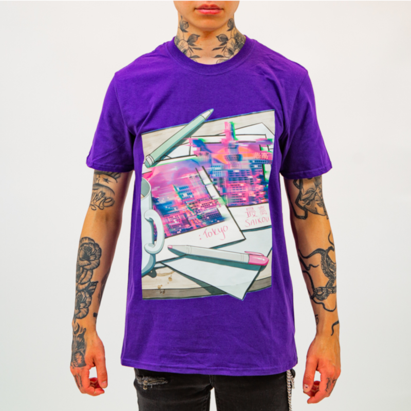 Memories of Electric City Tshirt - Saikou Apparel