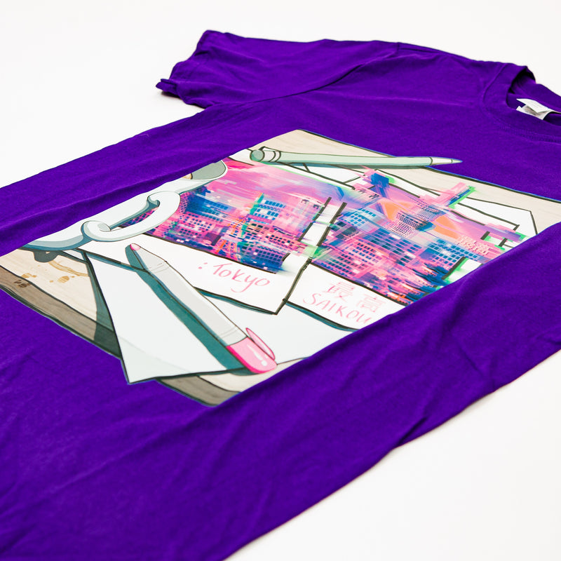 Memories of Electric City Tshirt - Saikou Apparel