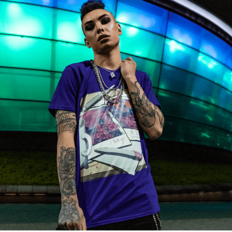 Memories of Electric City Tshirt - Saikou Apparel