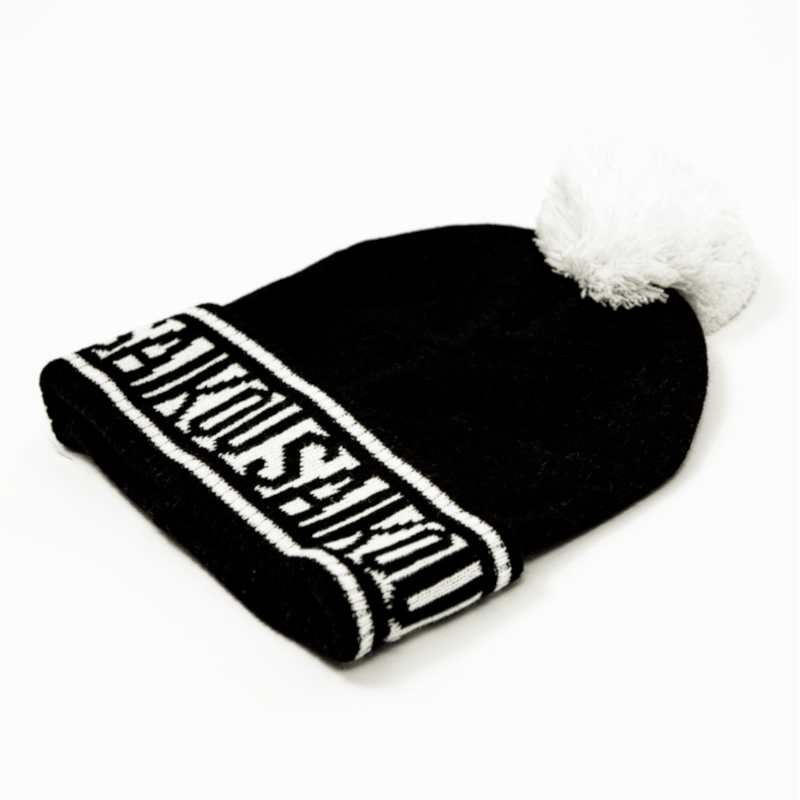 Saikou Bobble Hat - Black - Saikou Apparel