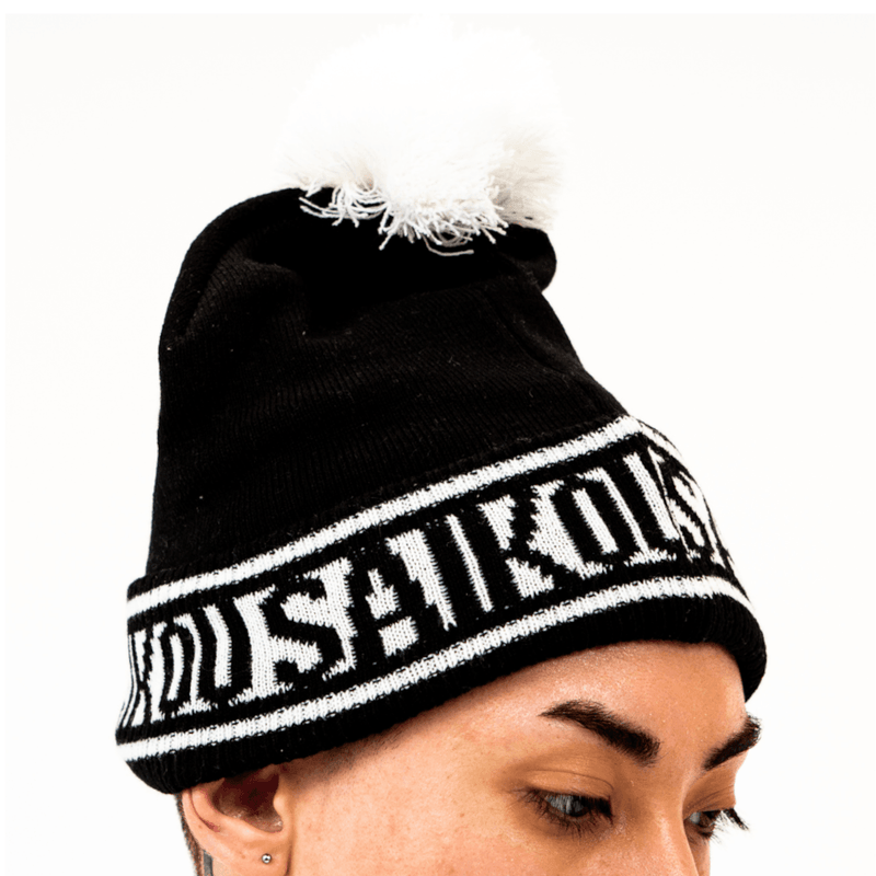 Saikou Bobble Hat - Black - Saikou Apparel