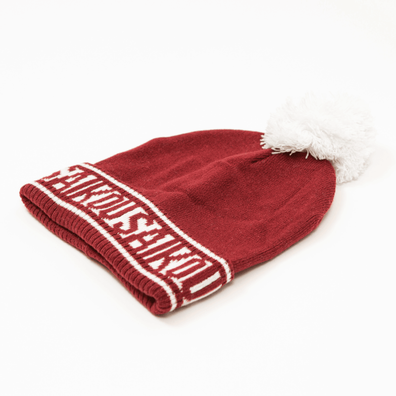 Saikou Bobble Hat - Burgundy - Saikou Apparel