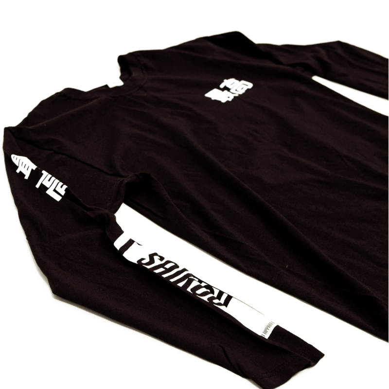 Unisex Black Skater Shirt - Saikou Apparel